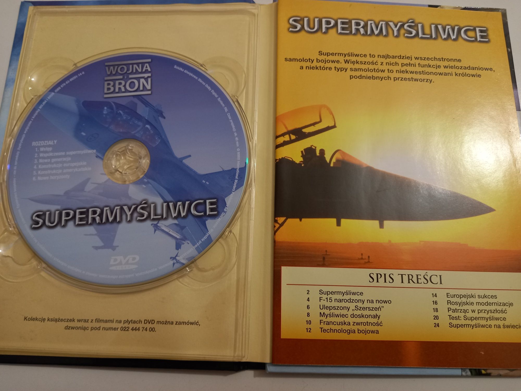 Wojna i Broń Supermyśliwce DVD Video