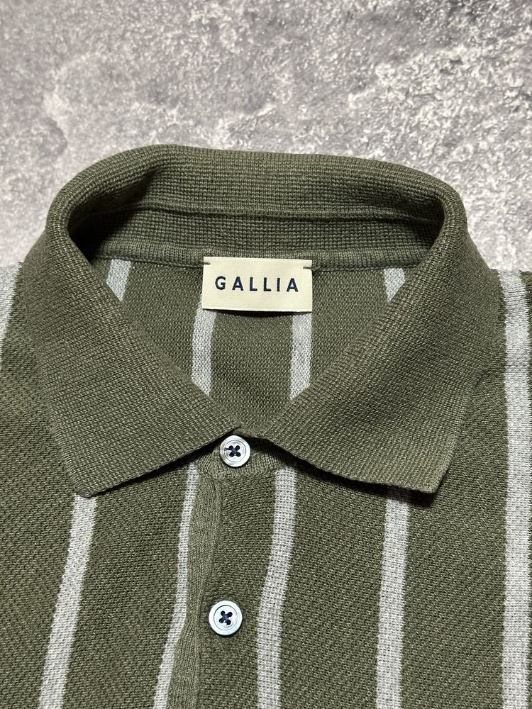 Лляне поло Gallia made in Italy (оригінал), розмір L