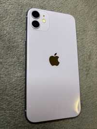 iPhone 11 Purple, 64GB (jak nowy) + 4 etui