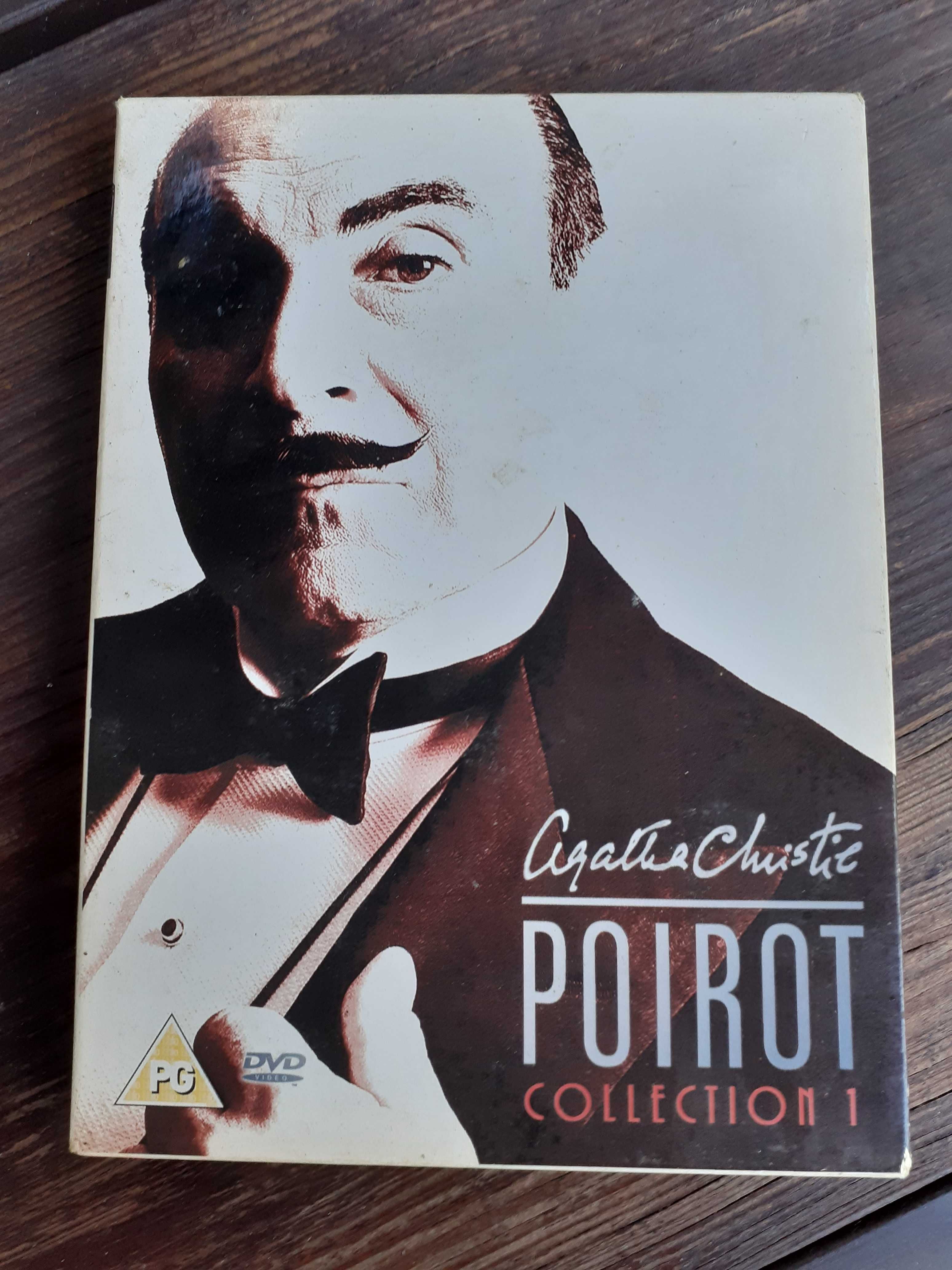 DVD – Poirot de Agatha Christie ( 4 DVDs) (ORIGINAL)
