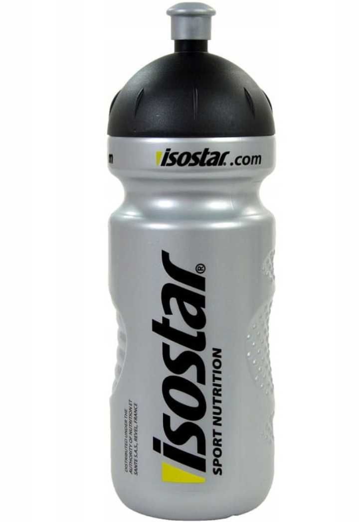 Bidon Isostar SPORT NUTRITION 650ml odcienie szarości