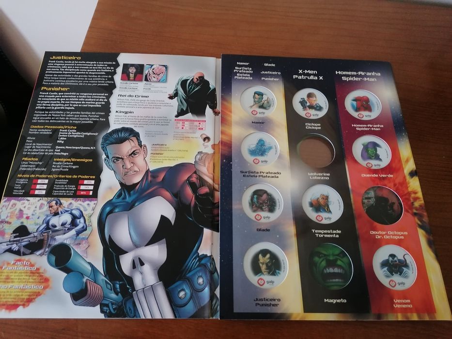 Coleção Marvel Galp
