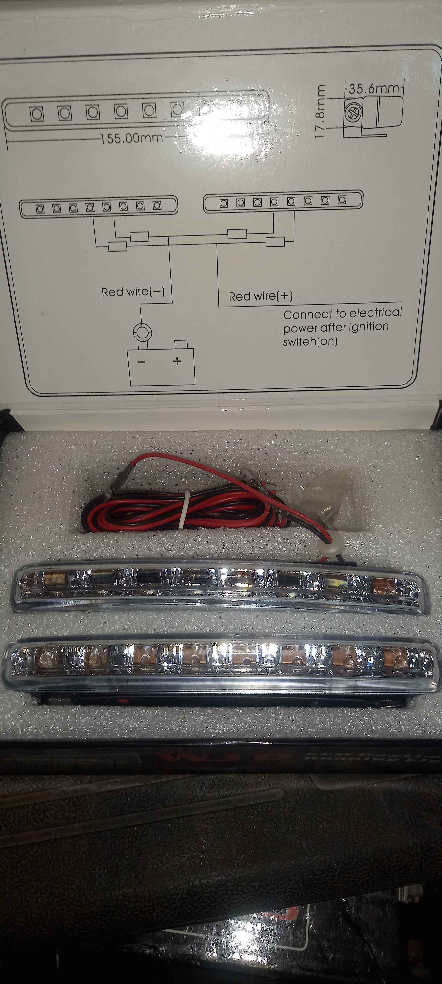 Luzes diurnas 12v