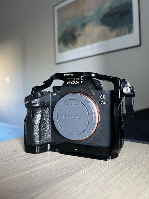 Sony A7iii (a73, a7III, a7 iii) + klatka operatorska SMALLRIG