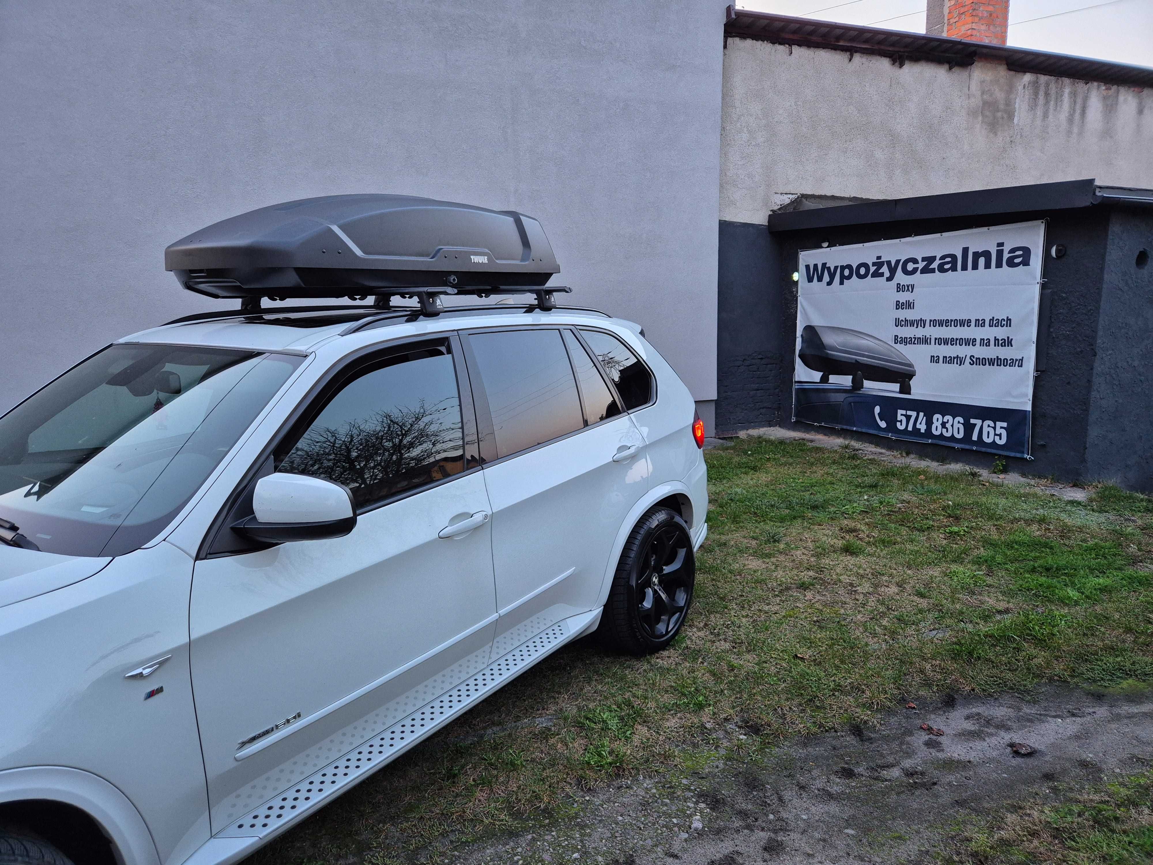 Bagażnik dachowy, box - WYNAJEM - rowerowy , SUP , przyczepka rowerowa