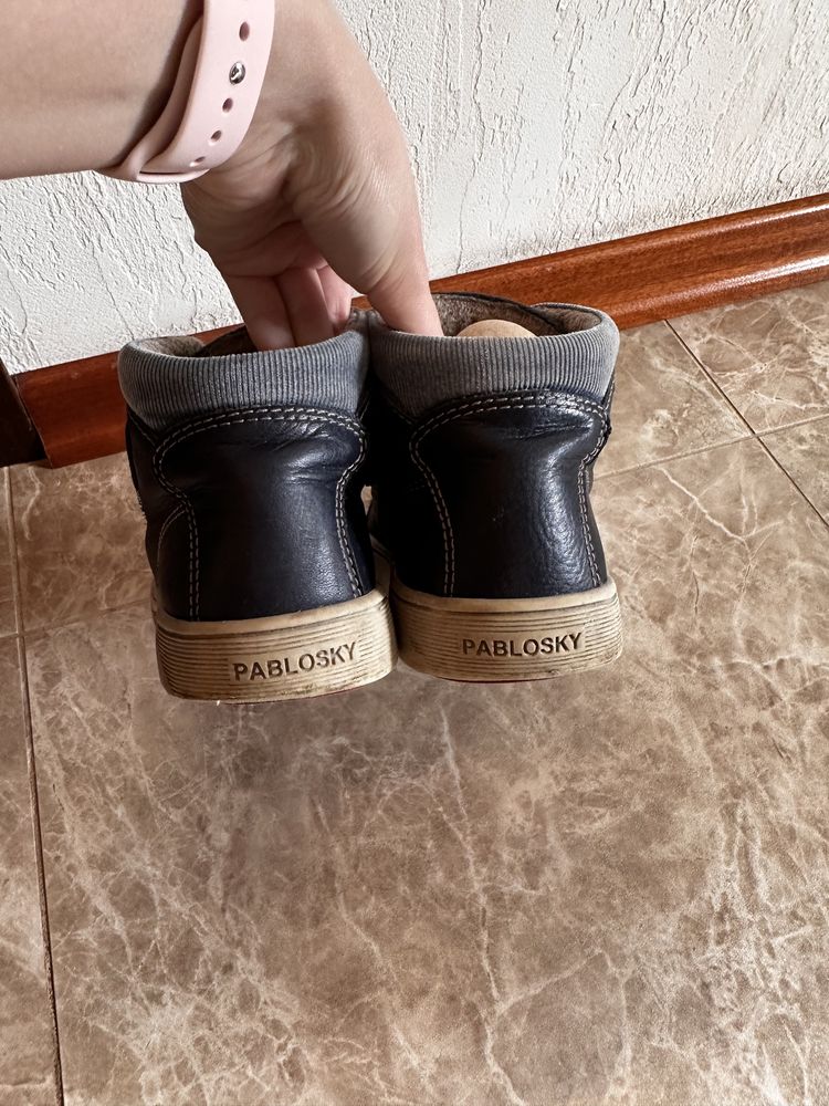Шкіряні ботинки для хлопчика PABLOSKY