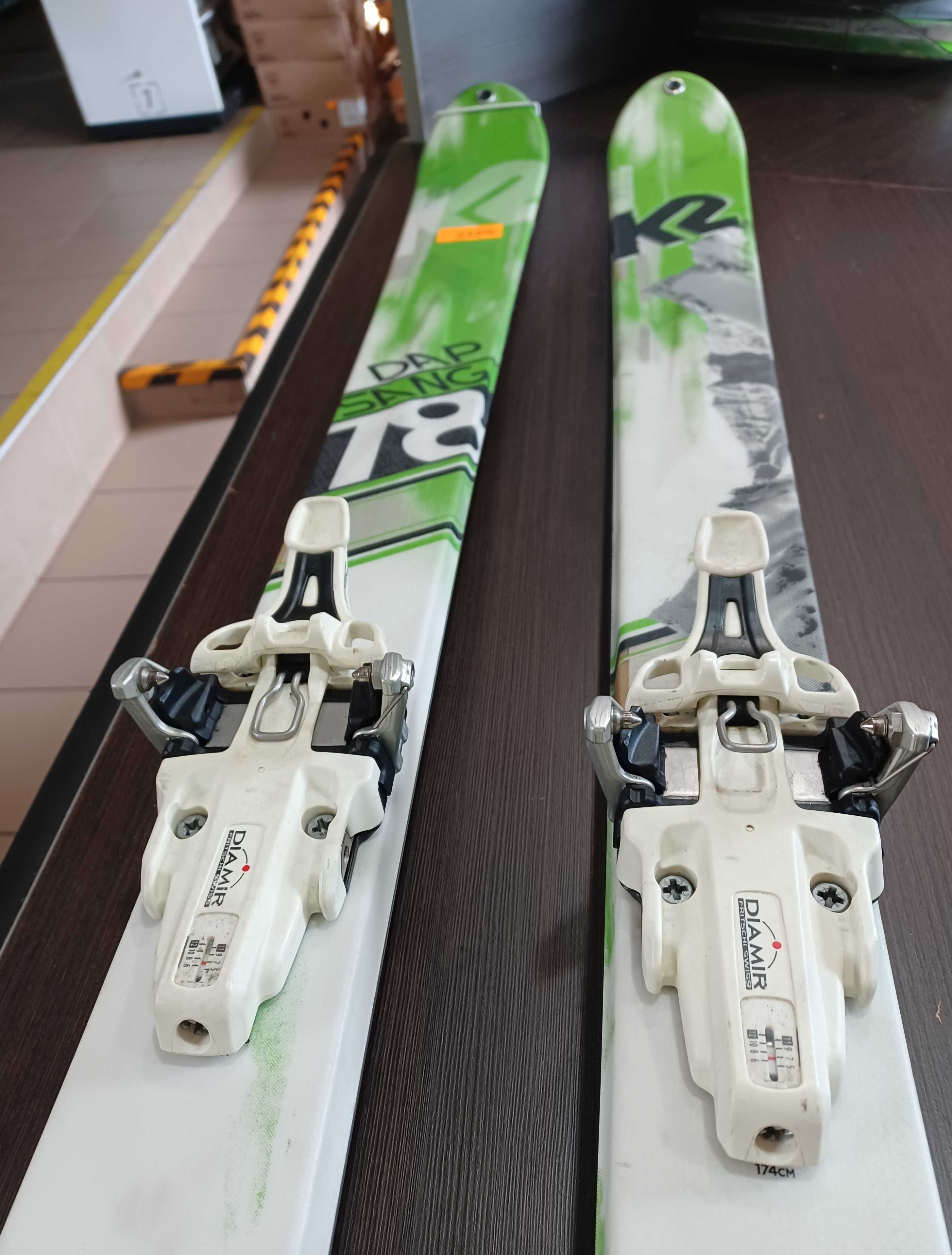Narty skiturowe K2 DAP SANG 78 174cm  S-13