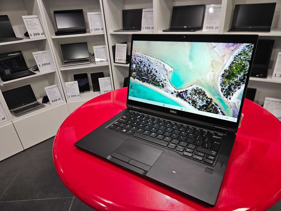 Dotykowy Dell Latitude 7390 2w1 13" i5 16GB 512SSD Win11 Faktura GW