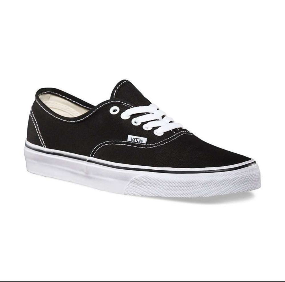Кеди чорні Vans Authentic Black 41 40,5 унісекс