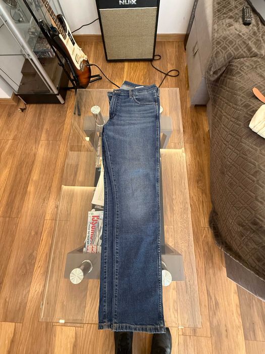 Jeansy Wrangler Larston Slip tapered, jak nowe