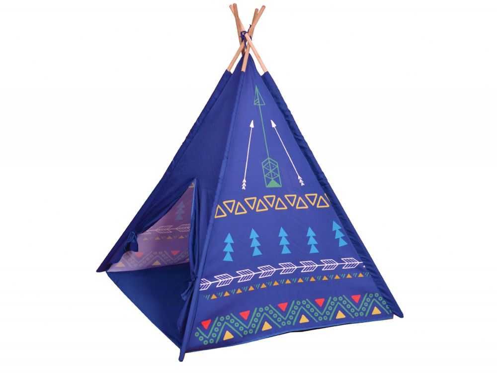 Namiot namiocik tipi wigwam domek dla dzieci fioletowy Ecotoys