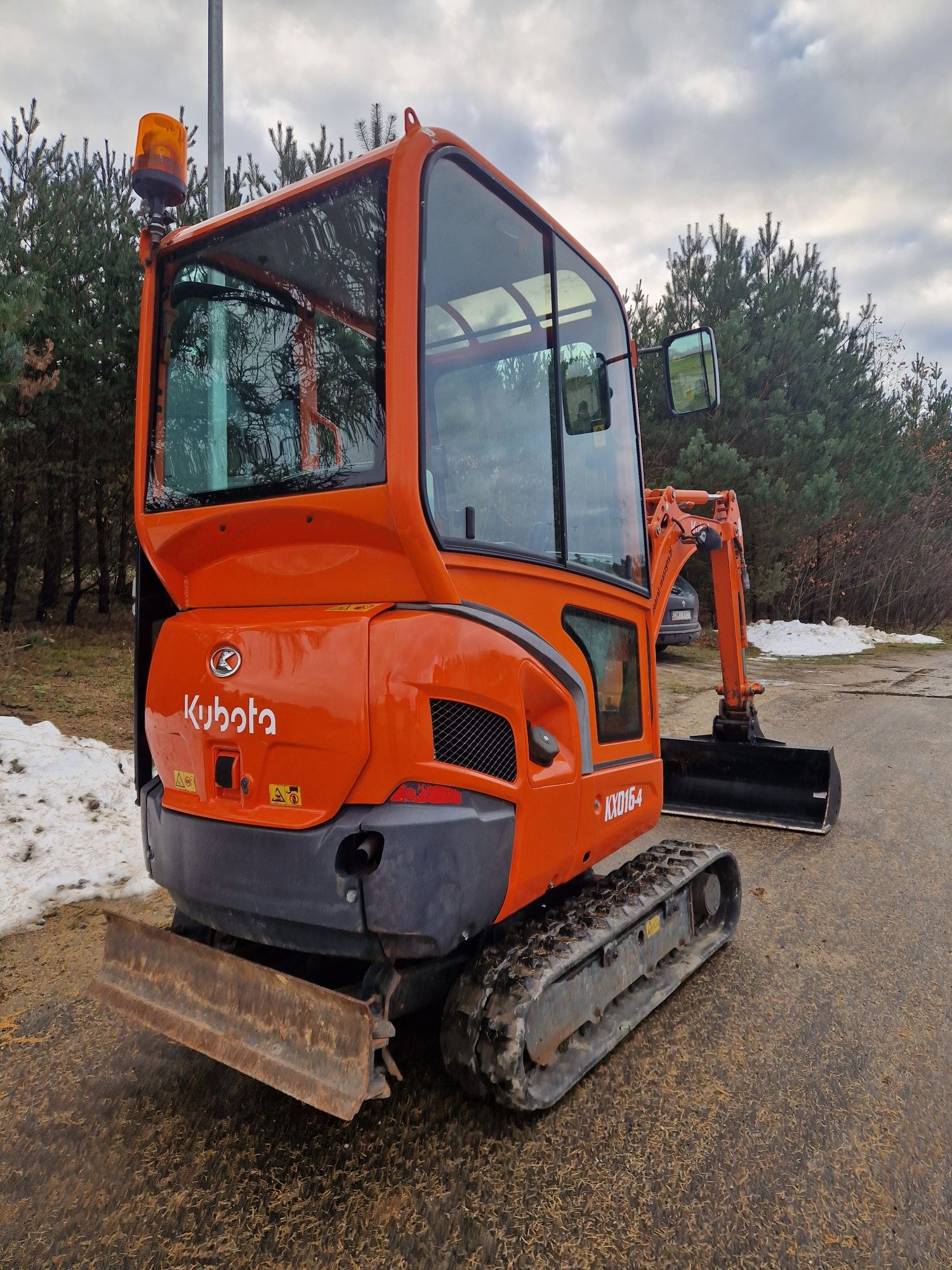 Minikoparka Kubota KX016-4 Rok 2015