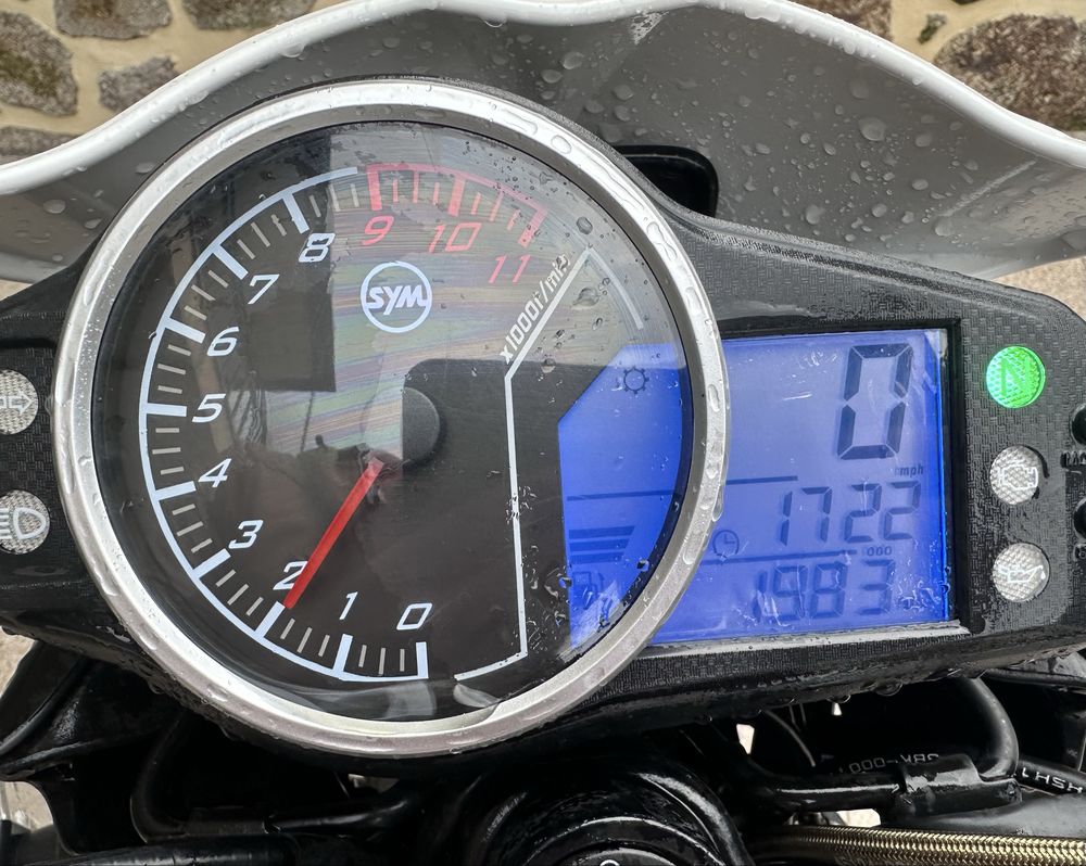 Sym wolf 125 cc com 1800 km