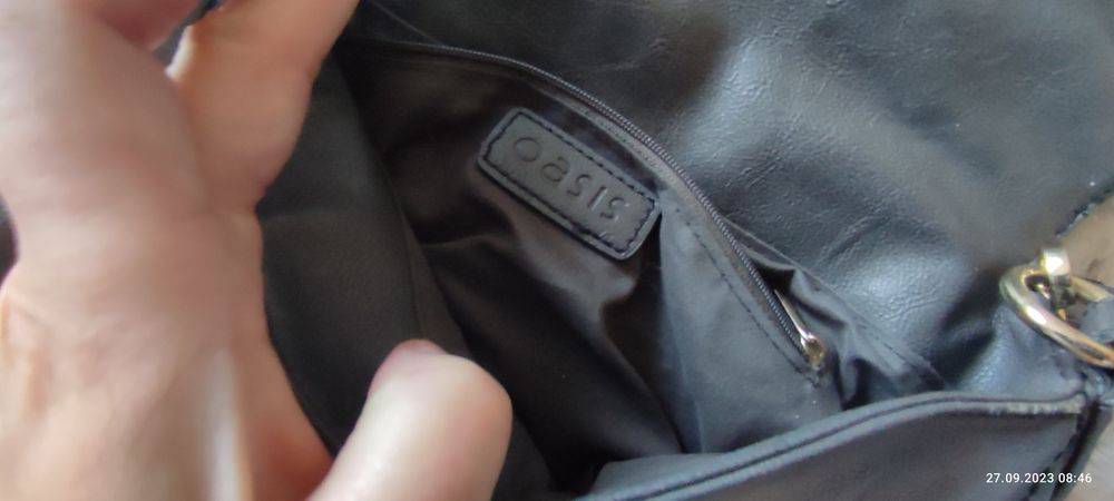 Szara torebka na ramię Oasis