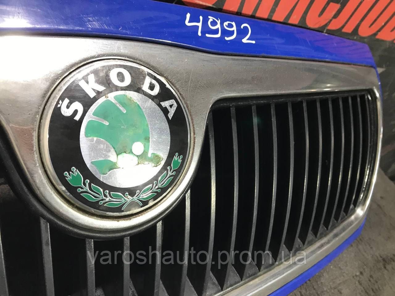 Ришітка радіатора дорестайл Skoda Fabia I 6Y0853668 4992