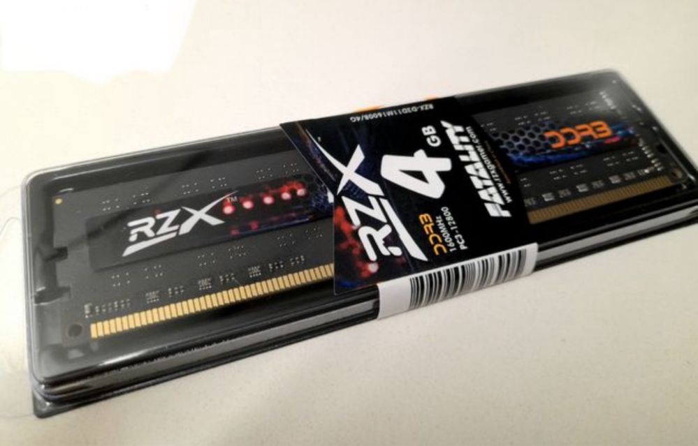 Memória ram DDR3 4G 1600 1.5V RZX