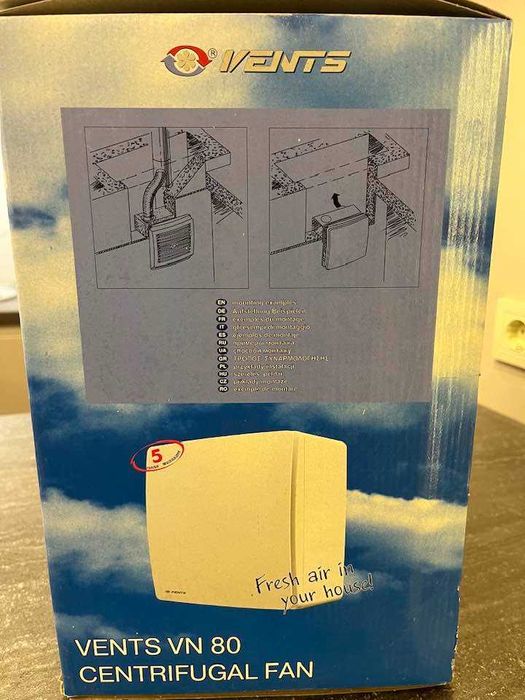 Витяжний вентилятор Вентс ВН 80 новий