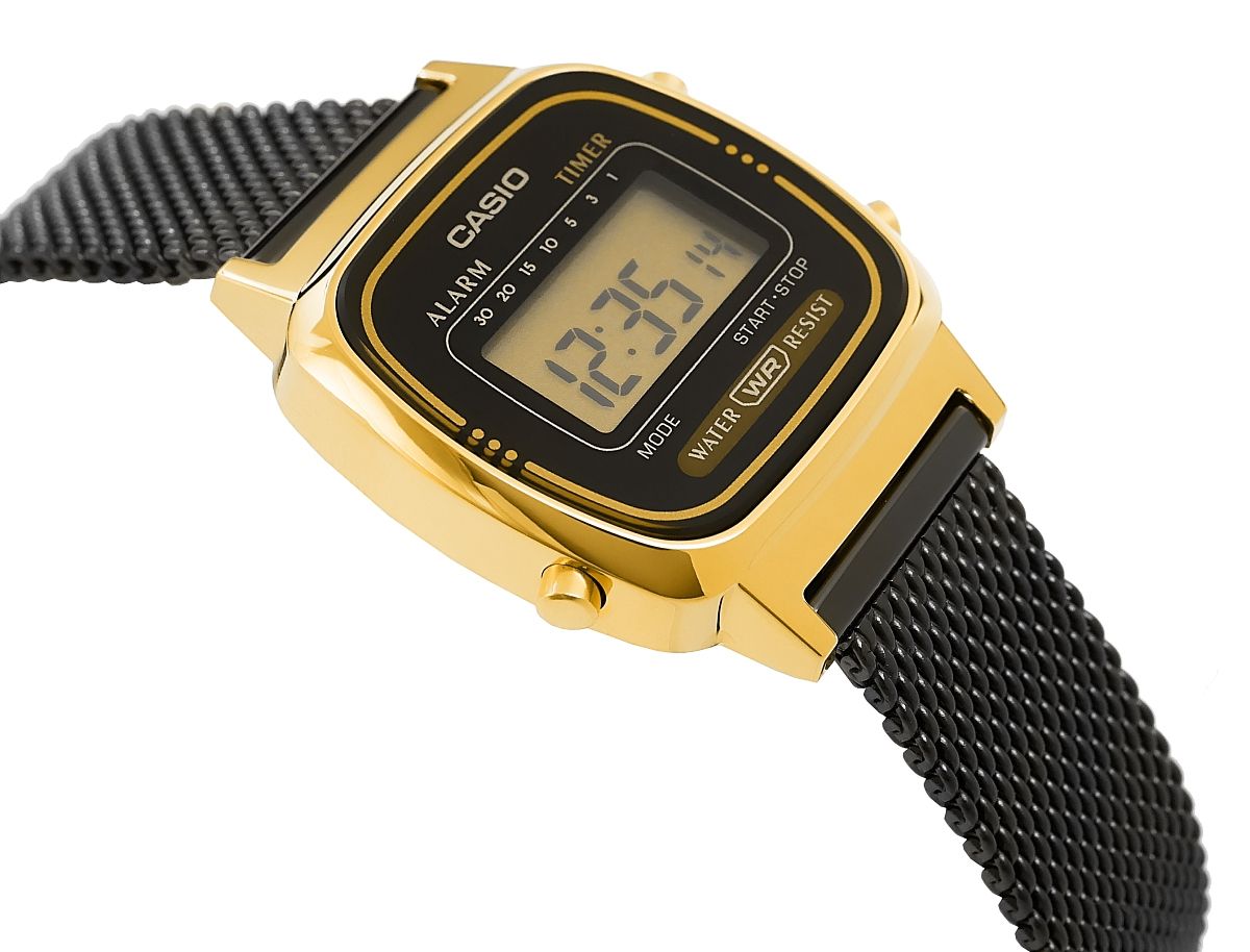 zegarek damski casio la670wemb-1df + box