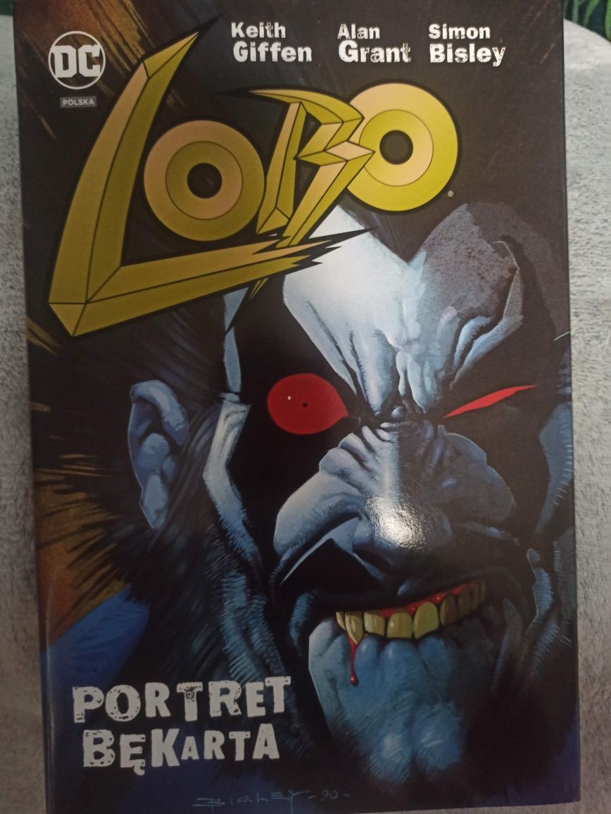Komiks Lobo portret bękarta DC Deluxe