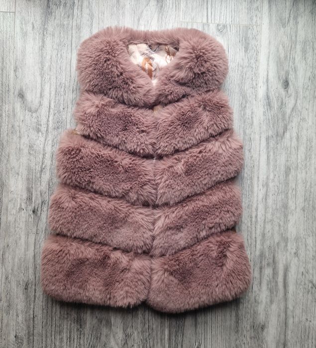 Kamizelka dziewczęca misiu 130