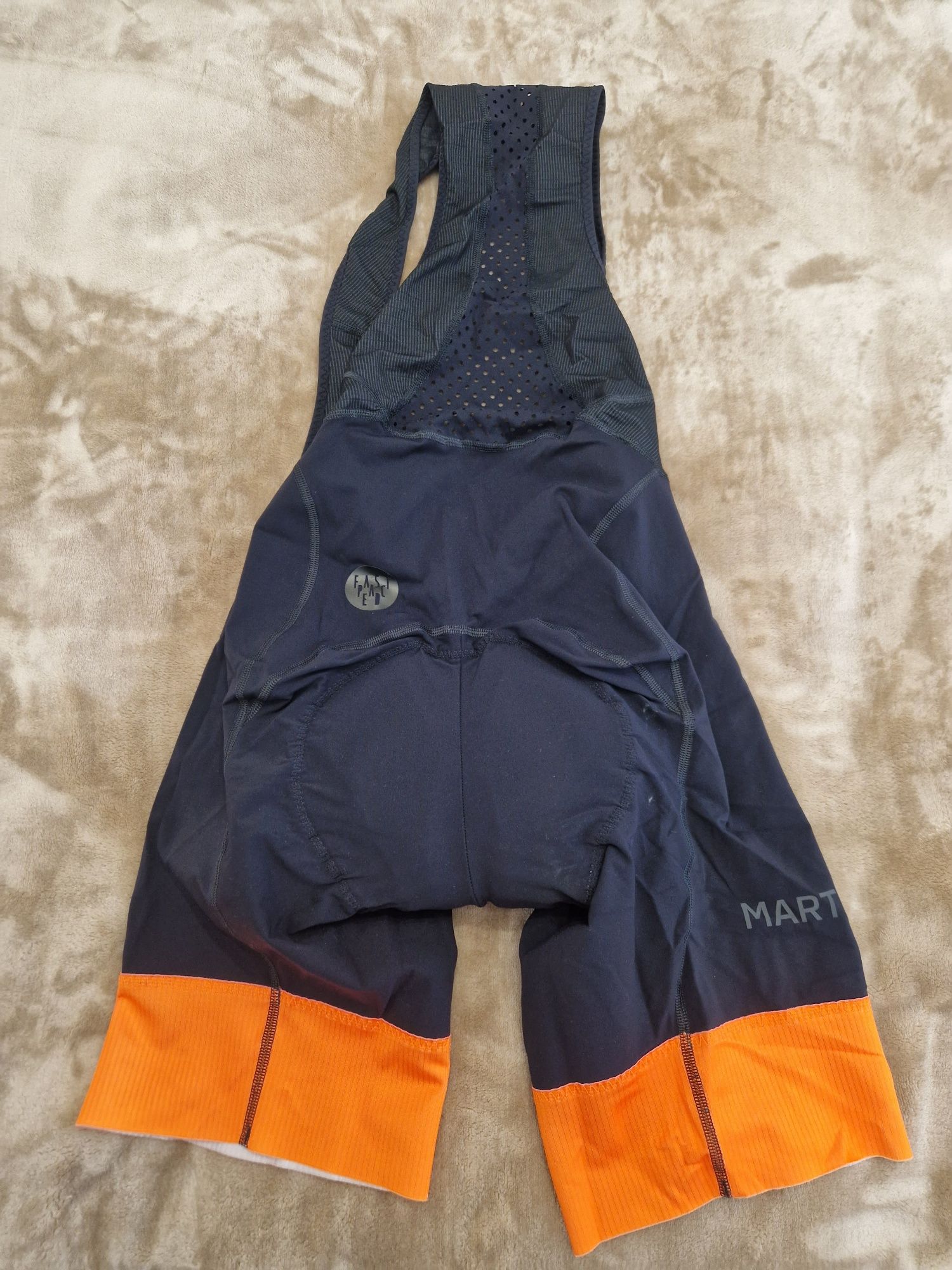 Spodenki kolarskie Martombike premium ULTRA MAT czarne rozmiar M