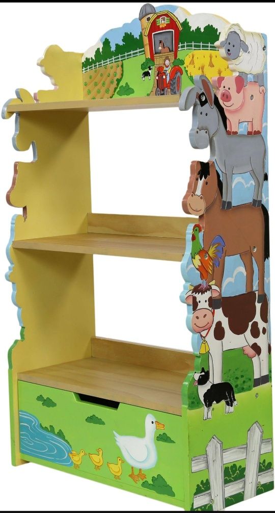 Feamson kids. Дерев'яна шафа для книг у дитячу. Німеччина
