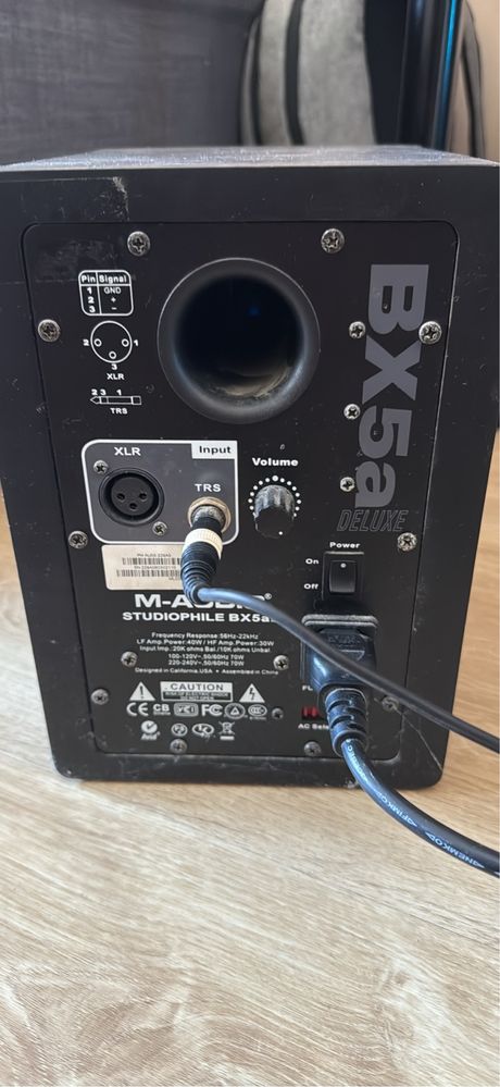 Monitores de Estúdio M-Audio BX5a Deluxe – Som Profissional