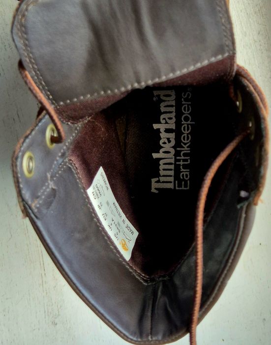 TIMBERLAND EARTHKEEPERS roz. 37 damskie botki na obcasie skóra natural