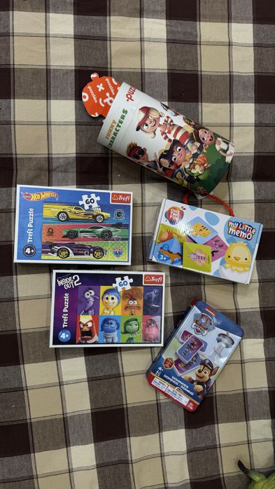 Пазли 60 деталей ,лото доміно щінячий патруль, машини сплюортивні