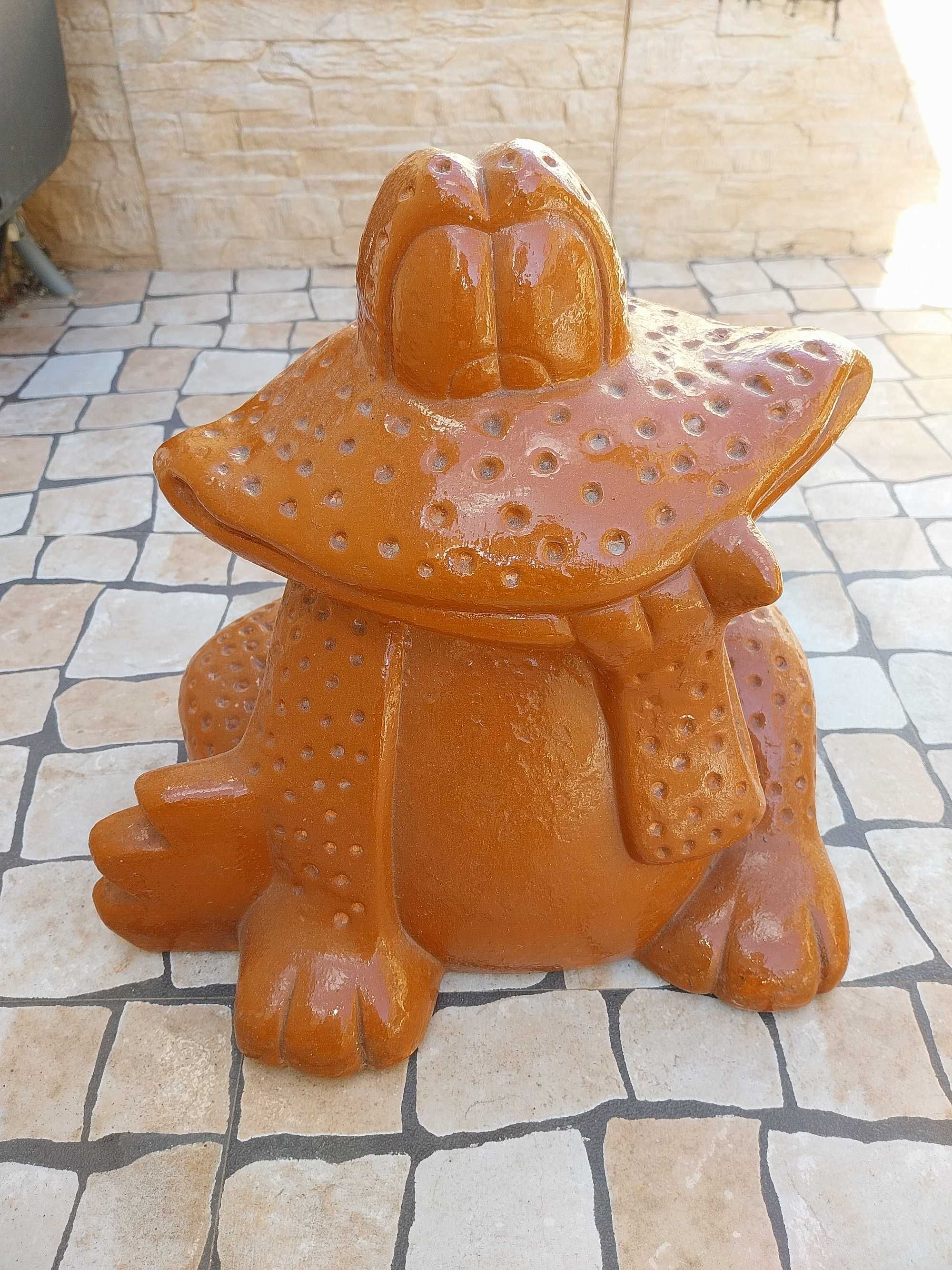 Sapo em Barro - Decoração