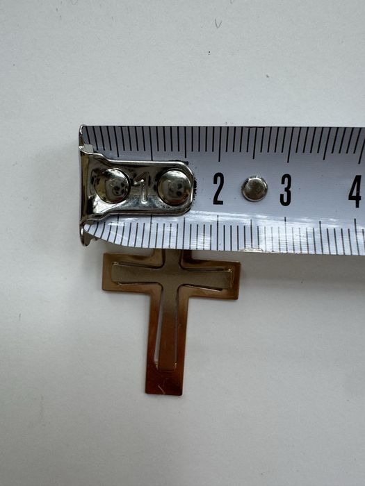 Золотий хрестик-підвіска