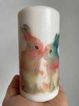 Świeca decoupage