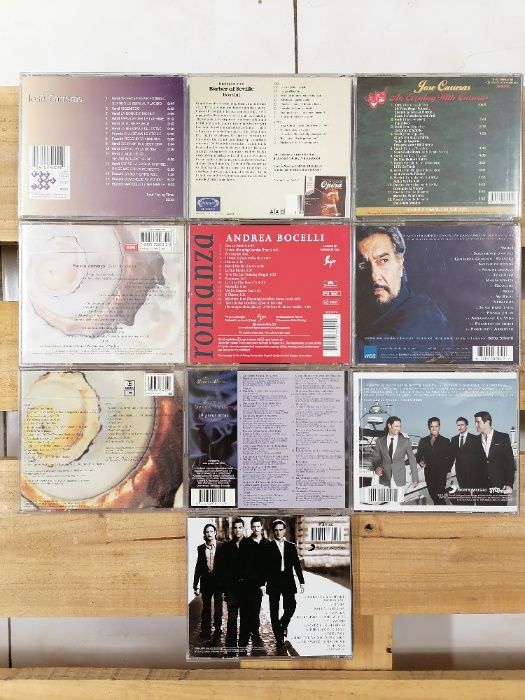 CDs originais Tenores