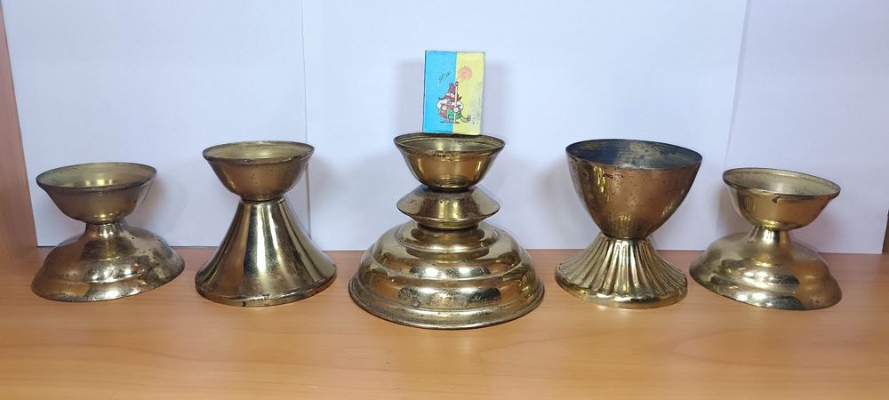 Подсвечники латунь бронза декор ссср