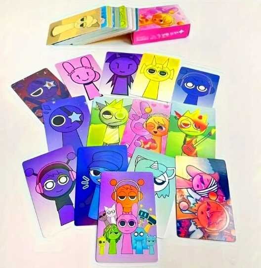 KARTY Sprunki 55 sztuk