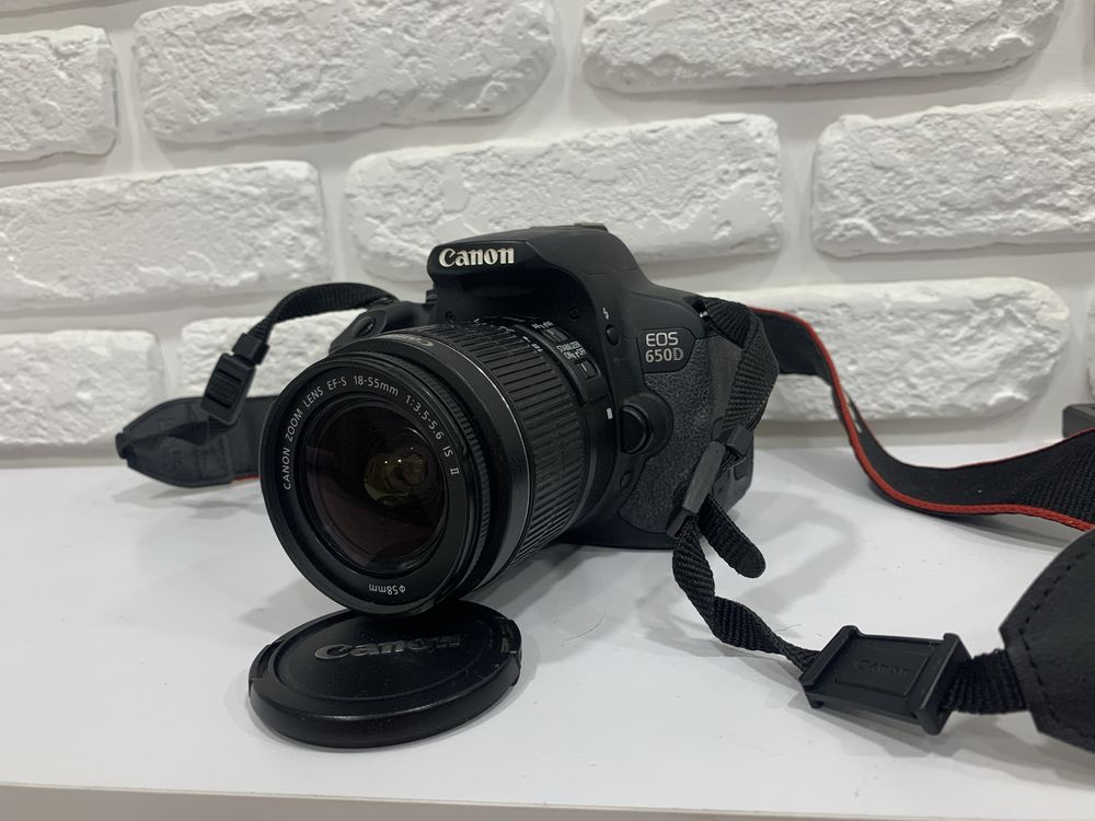 Фотокамера фотоаппарат Canon EOS 650D kit 18-55