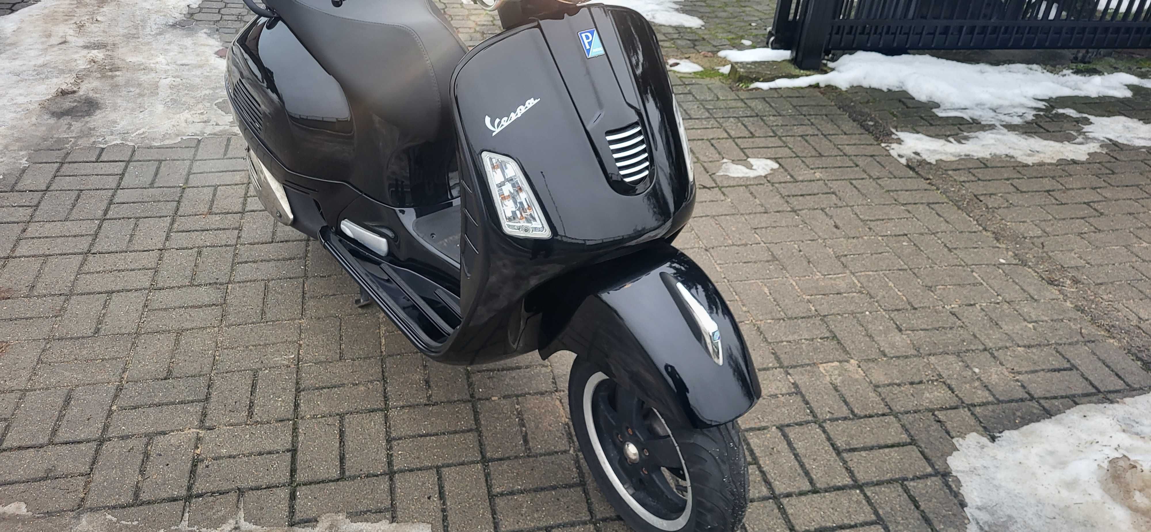 Piaggio vespa GTS Super 125 ie silnik ecs z 2009r