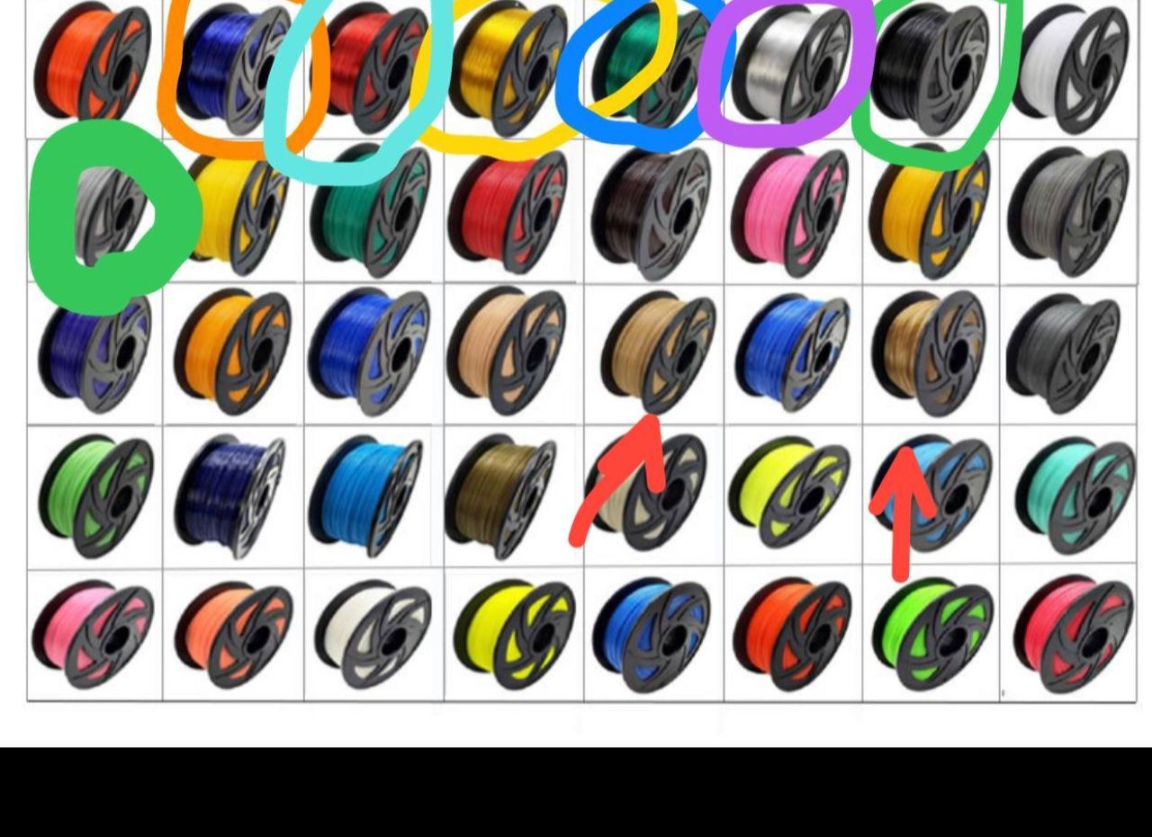 Пластик до друку 1.75MM PETG 3D 1kg
