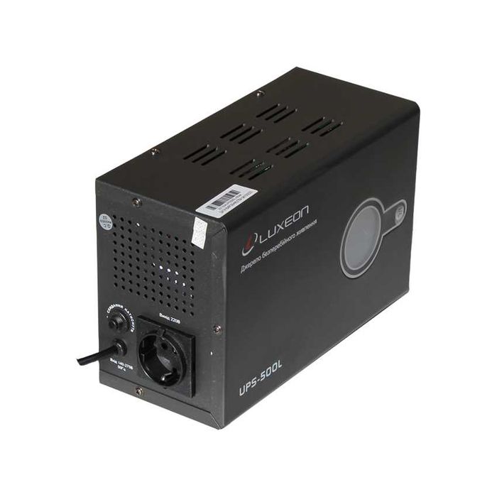ДБЖ правильний синус 12V Luxeon UPS-500L (300Вт) для котла