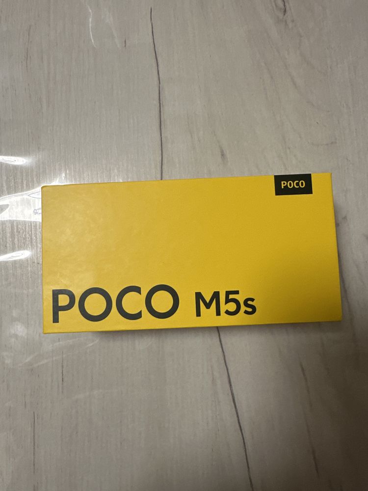 Продам новый Poco M5s 4/128 цвет серый