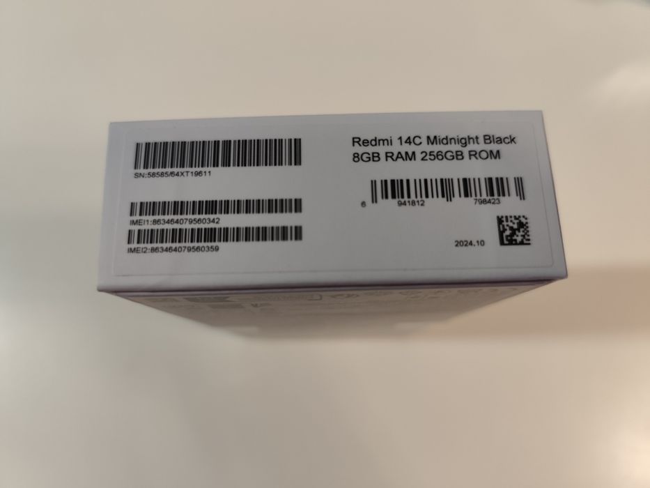 Smartfon Xiaomi Redmi 14C 8/256, kolor czarny