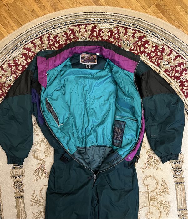 Комбінезон вінтажний зимовий, лижний Nevica, L