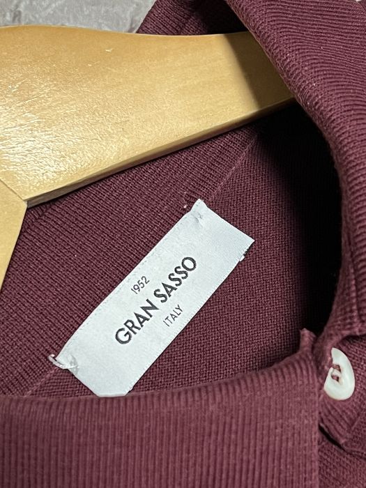 В’язане поло Gran SASSO (оригінал, made in Italy)