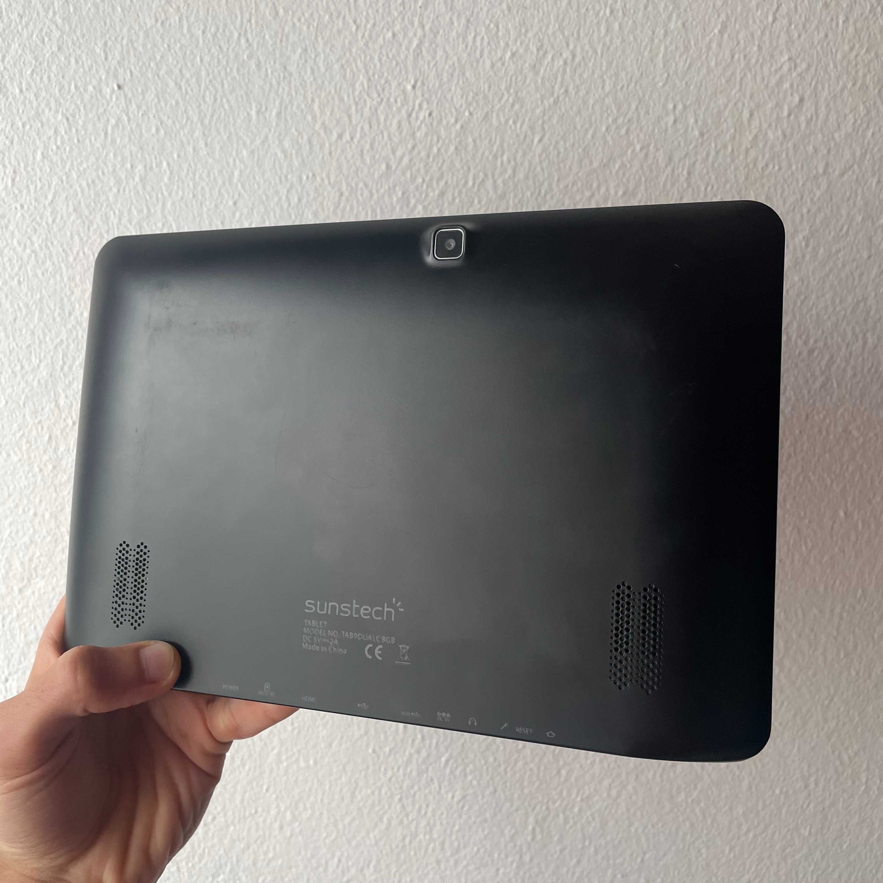 Tablet Sunstech TAB9DUALC 8GB + Carregador | Bom Estado | Funcional