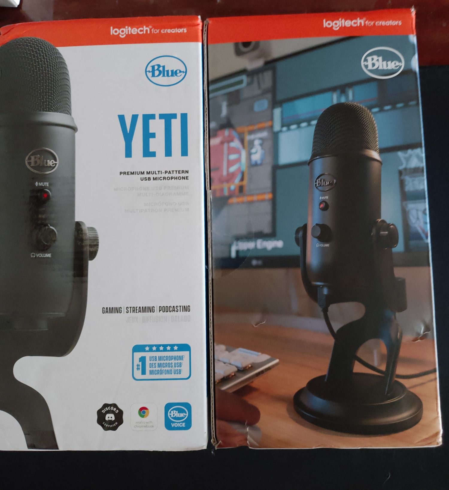 Мікрофон студійний/ для ПК Blue Microphones Yeti Blackout
