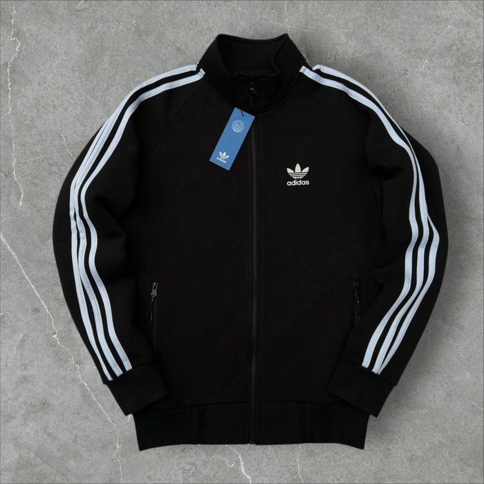 Олімпійка Adidas. Зіпка Адідас з флісом. ЛЮКС якість. Кофта тепла Зима