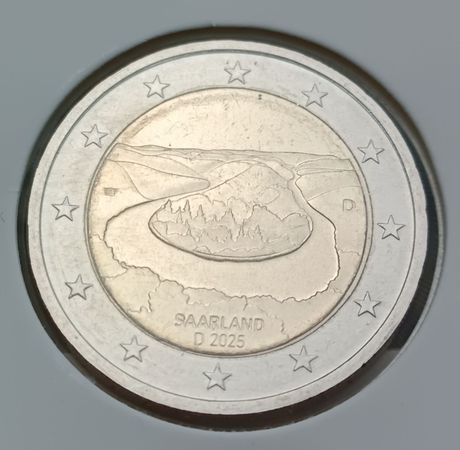 Alemanha 2025 - moeda 2€  " SAARLAND "
