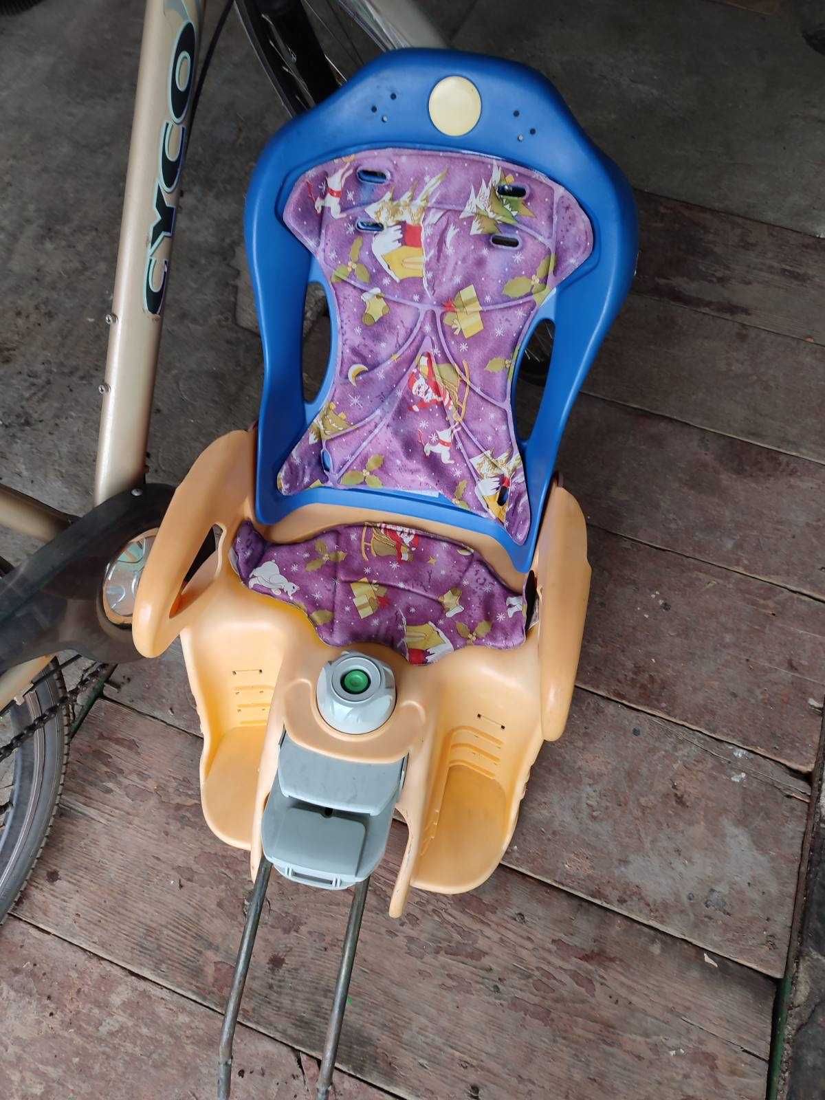 Дитяче крісло на велосипед