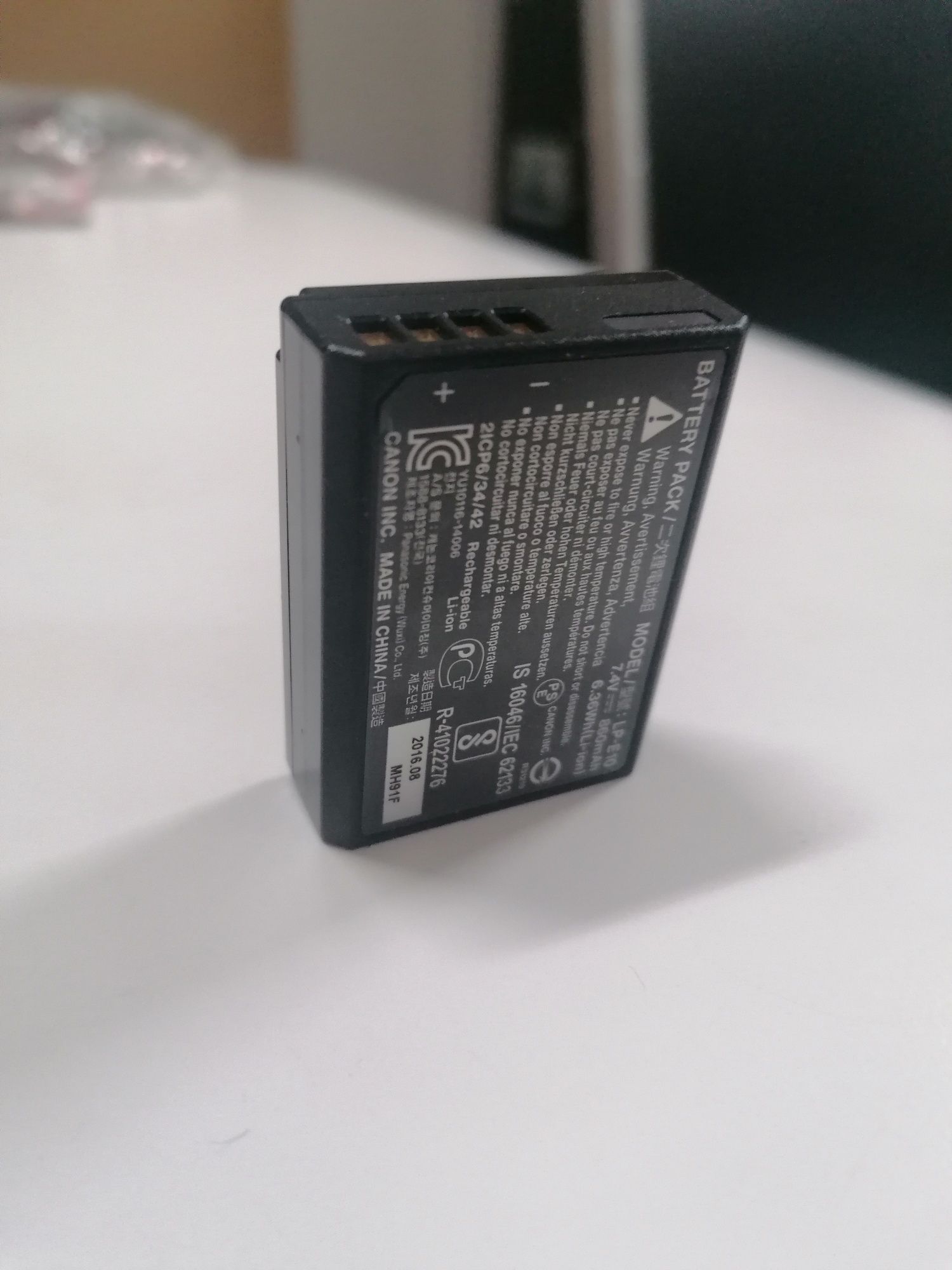 Bateria Canon LP-E10 oryginalna Canon EOS 1200D, 1300D, 2000D, 4000D