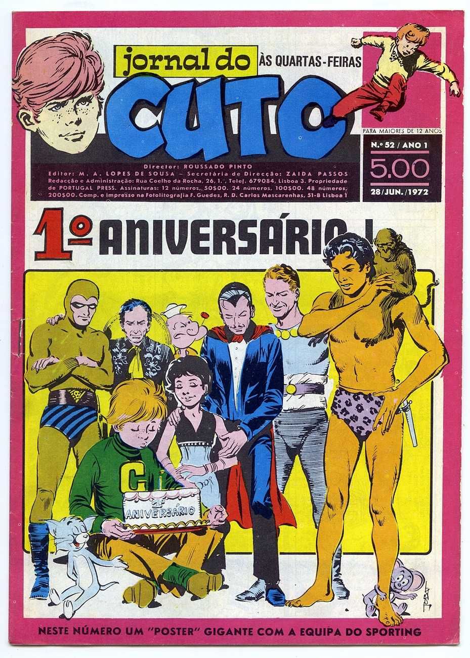 BD Vintage - Jornal do Cuto #52 - Ano 1